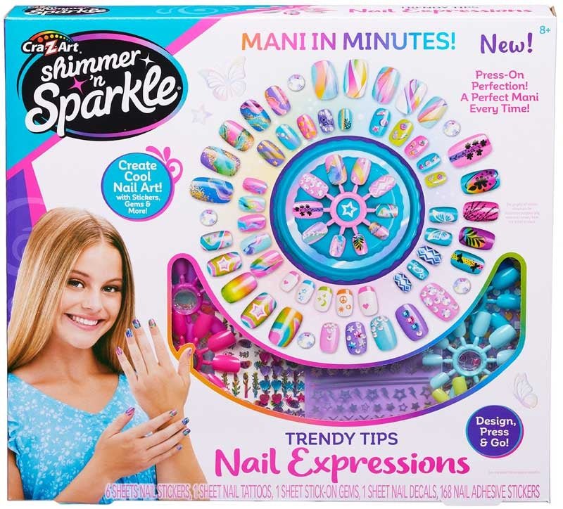 Shimmer & Sparkle Trendy Nail Expressions - ART & CRAFT/MAGIC/AIRFIX - Beattys of Loughrea