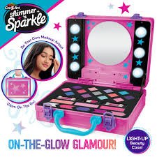 Shimmer & Sparkle Light Up Beauty Case - ART & CRAFT/MAGIC/AIRFIX - Beattys of Loughrea