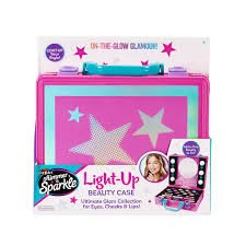 Shimmer & Sparkle Light Up Beauty Case - ART & CRAFT/MAGIC/AIRFIX - Beattys of Loughrea