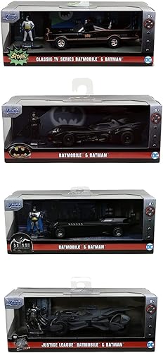 Batmobile 1:32 With Figure Assorted Styles