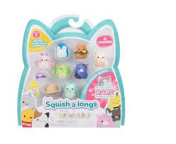 Squishmallows Squish - a - longs 8 Pack Assorted Styles - SOFT TOYS - Beattys of Loughrea