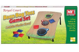 Bean Bag Toss Game W/Foldable Wooden Board - BOARD GAMES / DVD GAMES - Beattys of Loughrea