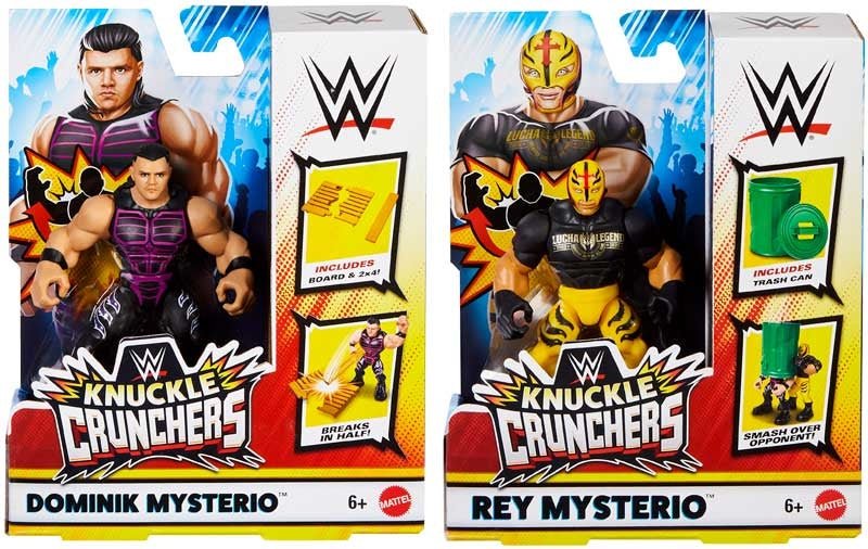 WWE Knuckle Crunchers Figure Assorted Styles - A/M, TRANSFORMERS - Beattys of Loughrea