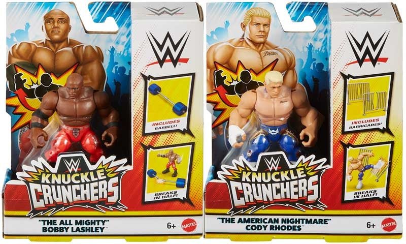 WWE Knuckle Crunchers Figure Assorted Styles - A/M, TRANSFORMERS - Beattys of Loughrea