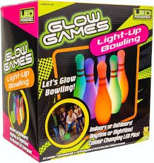 Glow Games Light - Up Bowling Set - SWINGS/SLIDE OUTDOOR GAMES - Beattys of Loughrea