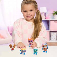 Superkitties Hero Squad Figure Set - DOLLS - Beattys of Loughrea