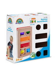 Rainbow Sound Blocks - BABY TOYS - Beattys of Loughrea