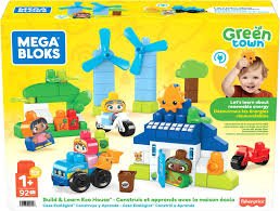 Mega Bloks Eco House - 92Pcs - CONSTRUCTION - LEGO/KNEX ETC - Beattys of Loughrea