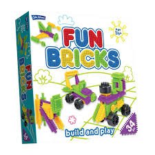 Fun Bricks - 34 Pieces - CONSTRUCTION - LEGO/KNEX ETC - Beattys of Loughrea