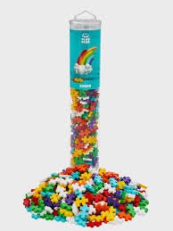 Plus - Plus Rainbow Mix 240 Pcs Tube - CONSTRUCTION - LEGO/KNEX ETC - Beattys of Loughrea