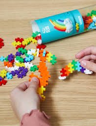 Plus - Plus Rainbow Mix 240 Pcs Tube - CONSTRUCTION - LEGO/KNEX ETC - Beattys of Loughrea