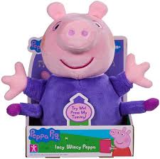 Peppa Nursery Rhymes Talking Plush Incy Wincy - SOFT TOYS - Beattys of Loughrea