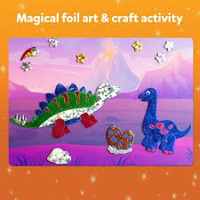 Foil Fun Dinos - ART & CRAFT/MAGIC/AIRFIX - Beattys of Loughrea