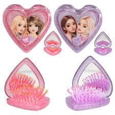 Topmodel Folding Hairbrush Heart Beauty & Me - JEWELLERY / HAIR ACCS - Beattys of Loughrea