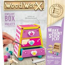 Wood Worx Jewellery Box - ART & CRAFT/MAGIC/AIRFIX - Beattys of Loughrea