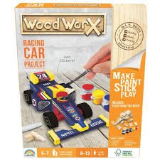 Wood Worx Racing Car - ART & CRAFT/MAGIC/AIRFIX - Beattys of Loughrea