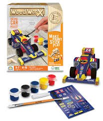 Wood Worx Racing Car - ART & CRAFT/MAGIC/AIRFIX - Beattys of Loughrea