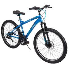 Huffy Extent Mountain Bike 24″ Cobalt Blue - BIKES - CHILDRENS - Beattys of Loughrea