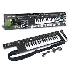 Bontempi 37 Key Electronic Keytar With Microphone - MUSICAL INSTRUMENTS - Beattys of Loughrea