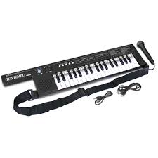 Bontempi 37 Key Electronic Keytar With Microphone - MUSICAL INSTRUMENTS - Beattys of Loughrea