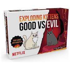 Exploding Kittens: Good vs Evil Card Game - BOARD GAMES / DVD GAMES - Beattys of Loughrea