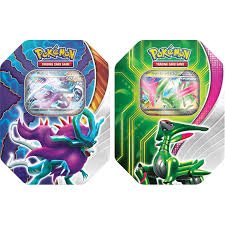 Pokémon Trading Card Game (TCG): Paradox Clash Tin Assorted Styles - HALLOWEEN, PKT MONEY, JOKE - Beattys of Loughrea