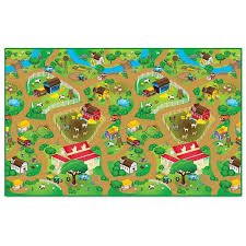 Farm Playmat - 200Cm X 120Cm - FARMS/TRACTORS/BUILDING - Beattys of Loughrea