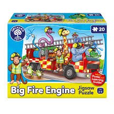 Big Fire Engine Puzzle - JIGSAWS - Beattys of Loughrea