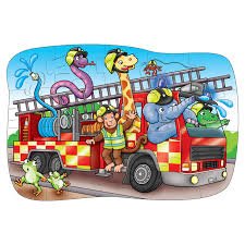 Big Fire Engine Puzzle - JIGSAWS - Beattys of Loughrea