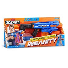 X - Shot Insanity S1 Motorised Clip Blaster - TOOLS/GUNS - Beattys of Loughrea