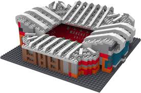 Team Merchandise 3D BRXLZ Manchester United Stadium - CONSTRUCTION - LEGO/KNEX ETC - Beattys of Loughrea