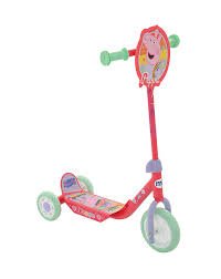 Peppa Pig Deluxe Tri Scooter - SCOOTER, ELECT BIKE - Beattys of Loughrea