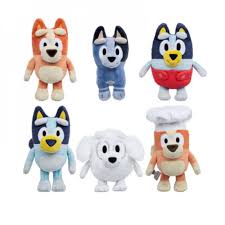 Bluey S8 Plush Single Assorted Styles - SOFT TOYS - Beattys of Loughrea