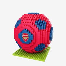 Team Merchandise 3D BRXLZ Football - Arsenal - CONSTRUCTION - LEGO/KNEX ETC - Beattys of Loughrea