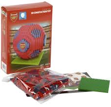 Team Merchandise 3D BRXLZ Football - Arsenal - CONSTRUCTION - LEGO/KNEX ETC - Beattys of Loughrea