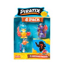 Piratix Golden Treasure 4 pack - A/M, TRANSFORMERS - Beattys of Loughrea