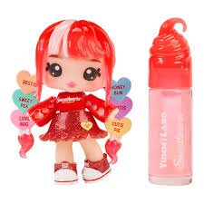 Yummiland x Sweethearts Lip Gloss Doll - Ruby Hearts - DOLLS - Beattys of Loughrea