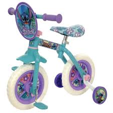 Stitch 2in1 10 Inch Training Bike - BIKES - CHILDRENS - Beattys of Loughrea