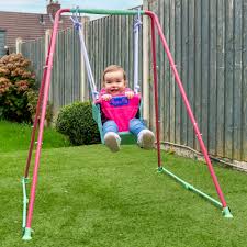 Peppa Pig Fast Folding Toddler Swing - SWINGS/SLIDE OUTDOOR GAMES - Beattys of Loughrea