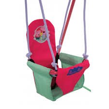 Peppa Pig Fast Folding Toddler Swing - SWINGS/SLIDE OUTDOOR GAMES - Beattys of Loughrea