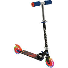 Spiderman Folding Inline Scooter (with lightup wheels) - GO KART/SCOOTER/ROCKING HORSE - Beattys of Loughrea