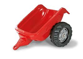 Rolly Kid Trailer - Red - RIDE ON TRACTORS & ACCESSORIES - Beattys of Loughrea