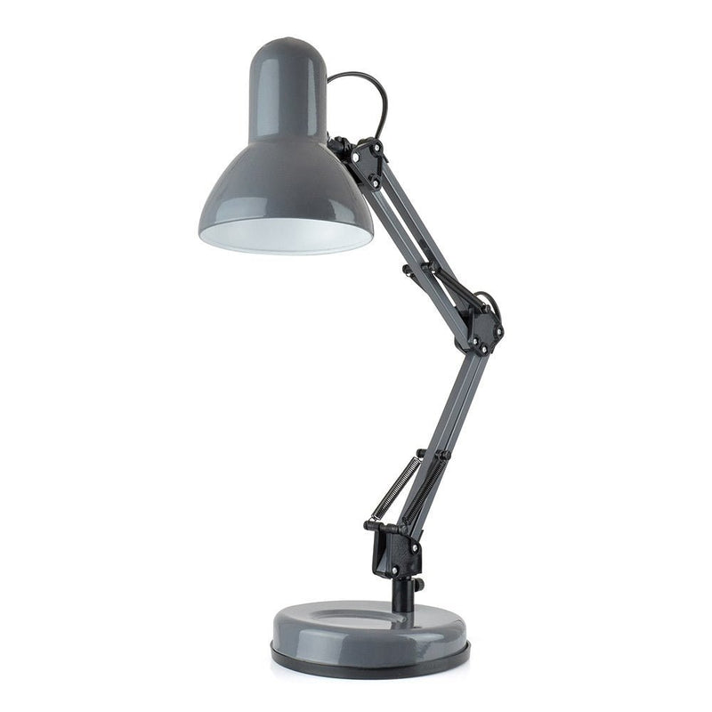 Lloytron 35w Hobby Desk Lamp - Grey - TABLE/BEDSIDE LAMPS - Beattys of Loughrea