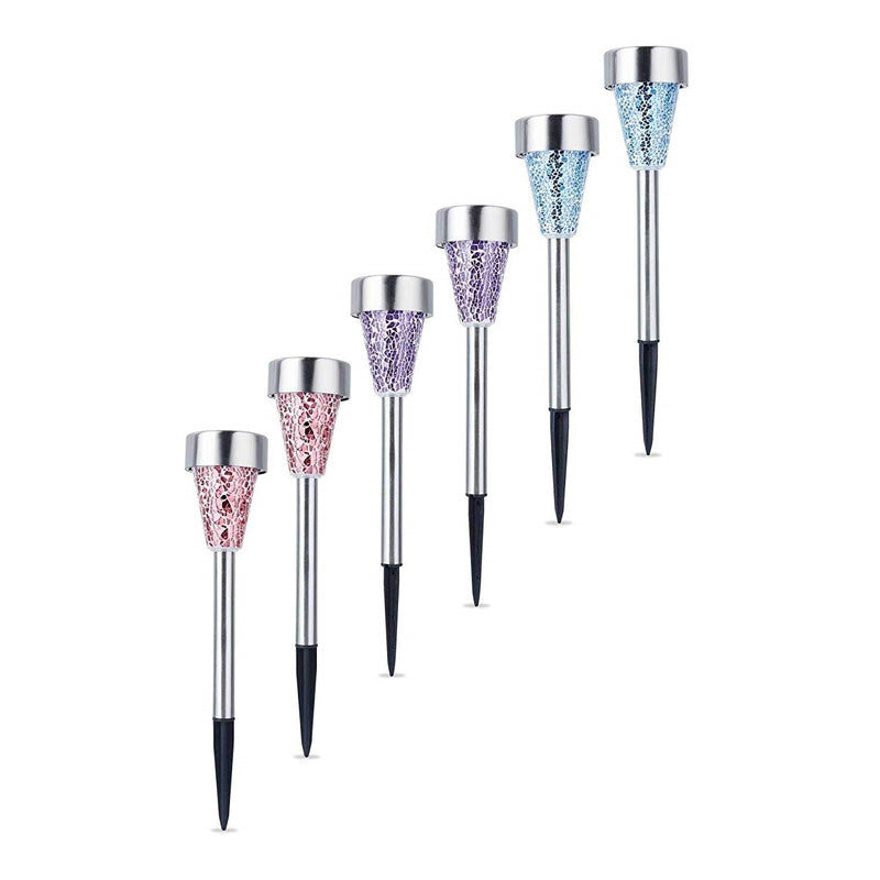 Mosaic Solar Stake Light 6 Pack