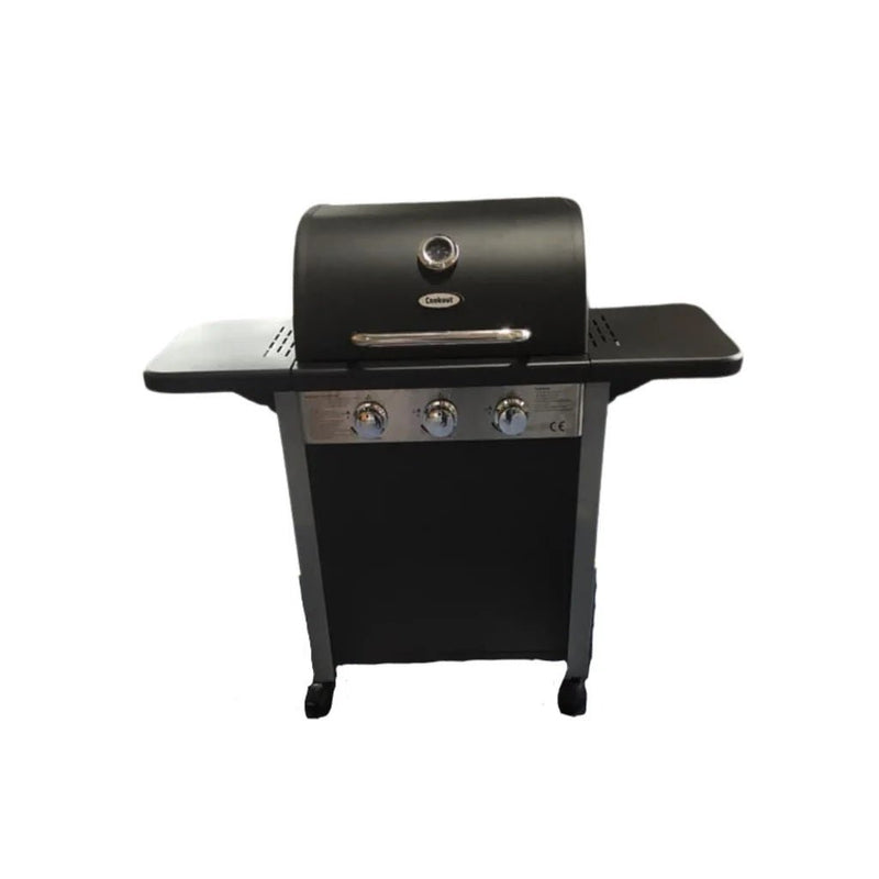 Cookout Premium 3 Burner Gas BBQ - BBQ - GAS - Beattys of Loughrea