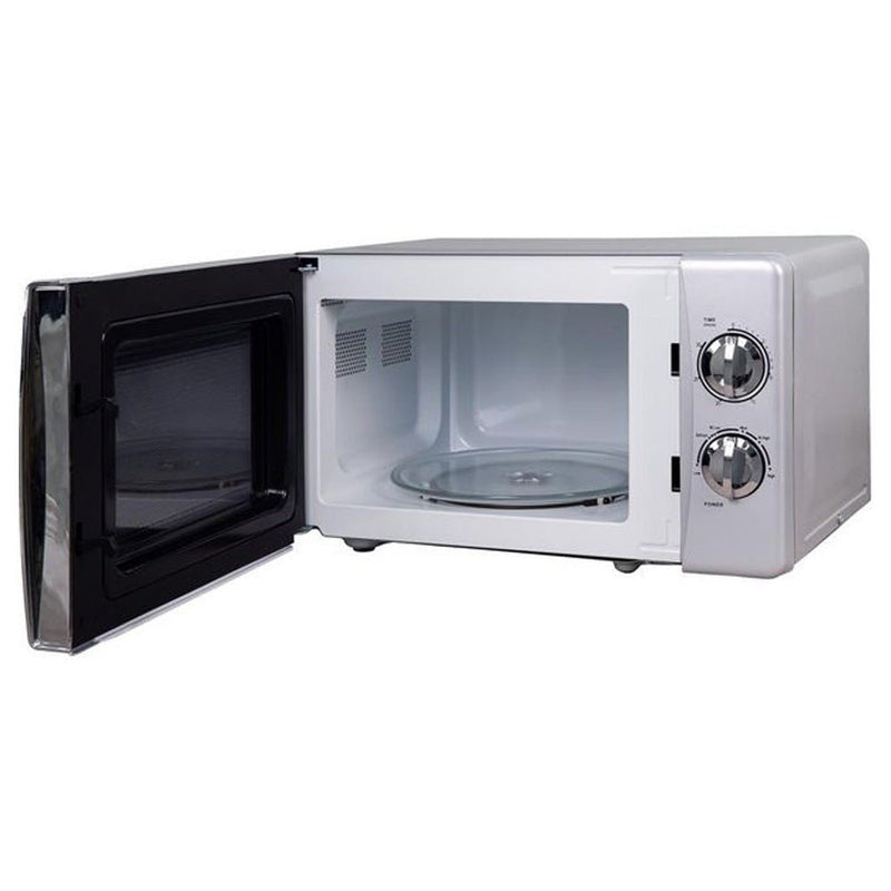 Russell Hobbs 17 Litre Manual Microwave Silver | RHMM701S - MICROWAVES - Beattys of Loughrea