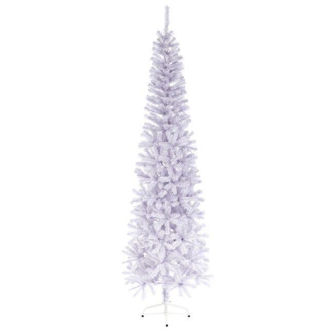 Premier Slim White Spruce Christmas Tree 2.2m (7.5ft) - XMAS TREE ARTIFICIAL - Beattys of Loughrea