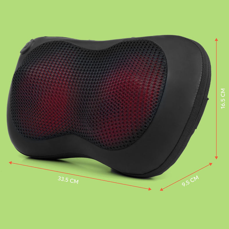 Salter Deep Kneading Soothing Heat Shiatsu Massage Pillow - HEAT MASSAGERS - Beattys of Loughrea