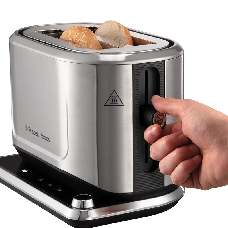 Russell Hobbs Attentiv 2 Slice Toaster - Brushed Stainless Steel | 26210