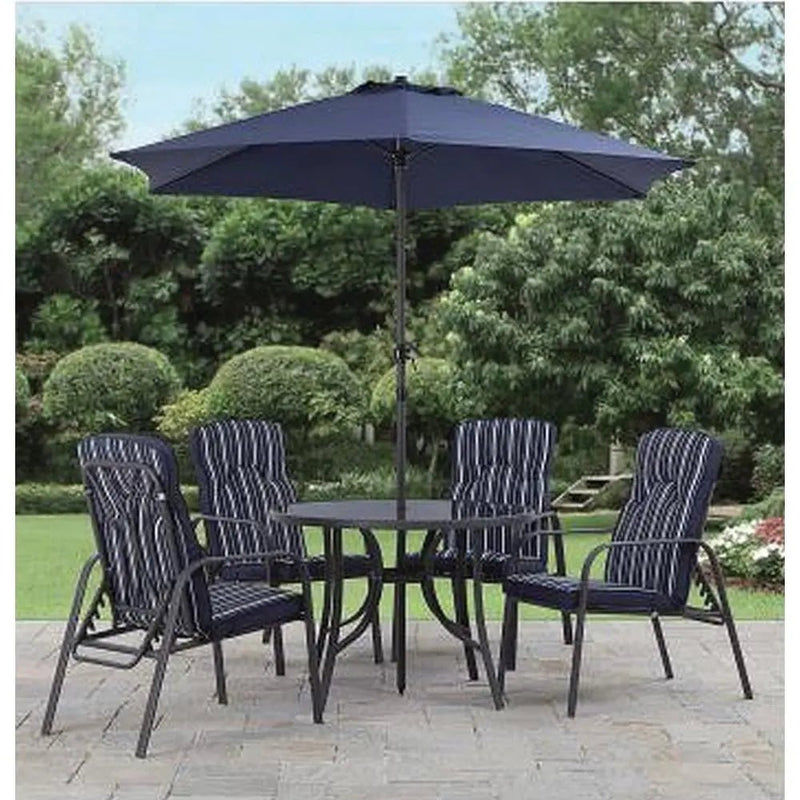 Casablanca 4 - Seater Round Cushioned Set - PVC GDN FURN SET 4+ SEATS - Beattys of Loughrea